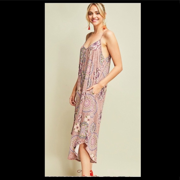 🌸Abstract Jumpsuit - Picture 2 of 3